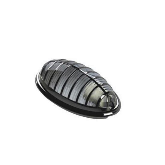 Lampa pentru exterior, de perete sau tavan, Horoz Electric Aqua Wall, Neagra, IP 54, 246x140x85 mm