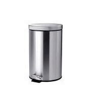 Cos de gunoi Strend Pro PD-18, culoare Inox, capacitate 5 L, cu pedala