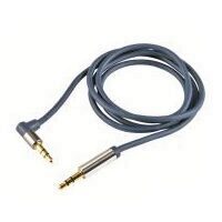 Cablu stereo, USE A 51-1M, mufe aurite Jack 3.5mm, lungime 1m