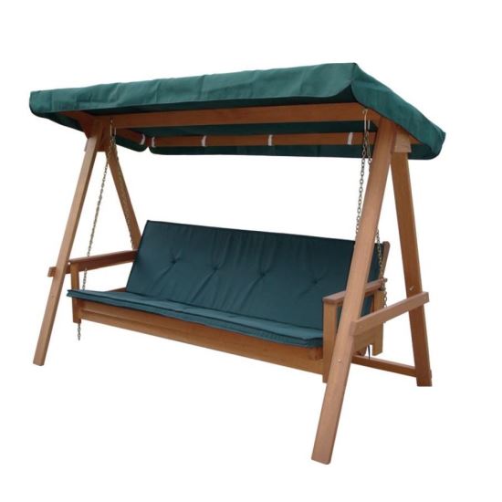 Balansoar din lemn Strend Pro Fredericia, 235 x 115 x 180 cm, cu perne 