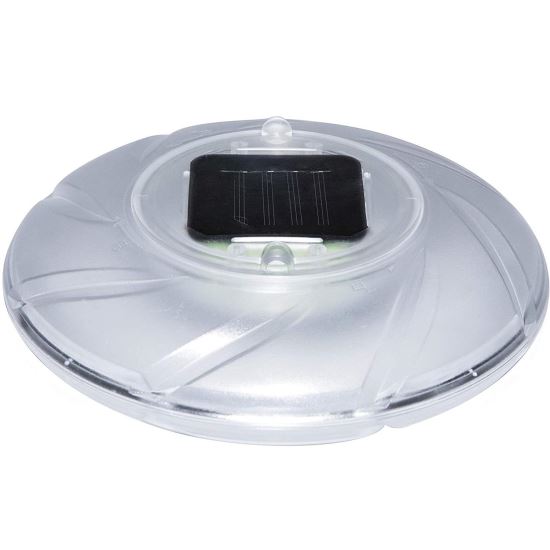 Lampa solara pentru iluminat piscine Bestway 58111 Flowclear, led multicolor, 18cm, IP68