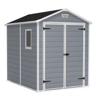 Casuta de gradina pentru unelte Keter Manor 6x8 DD, dimensiune 185.8 x 236.8 x 227 cm, protectie UV