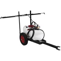 Pulverizator profesional, remorca cu brat 1.6 m, Vevor capacitate 60 l, Pompa cu diafragma 12V, 5.5 bar 2.1 l/min