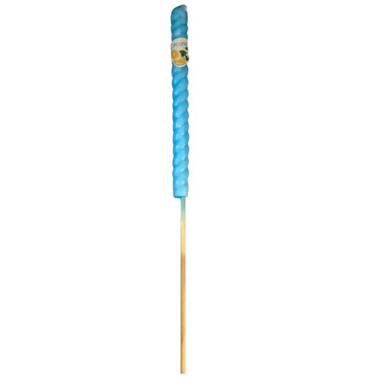 Lumanare parfumata, Strend Pro Citronella C-152, 50 cm, albastra