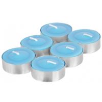 Set 6 lumanari pastila, Strend Pro Citronella Blue, parfumate, anti-tantari