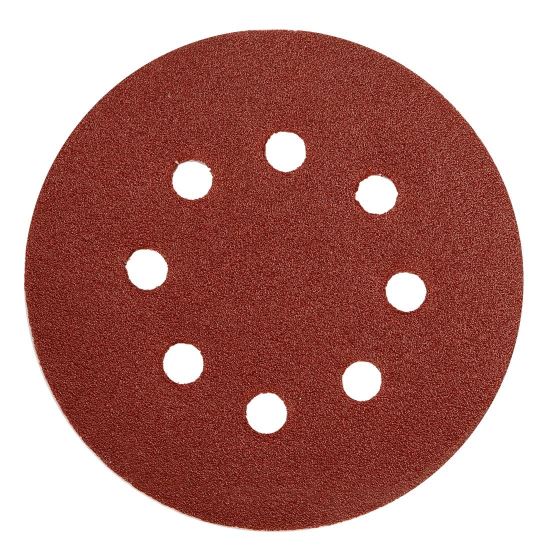 Set 5 discuri abrazive Yato YT-83453, P80, 125 mm