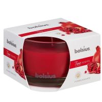 Lumanare parfumata Bolsius Jar True Scents 63/90 mm, Rodie