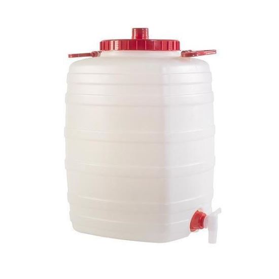 Bidon din plastic cu robinet, Strend Pro Demetra, 40x36x56 cm, capacitate 50L