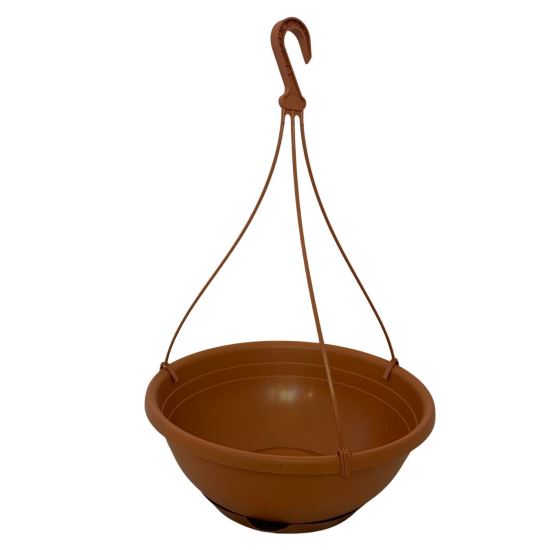 Ghiveci suspendat Strend Pro Tulipano Brown, 10l, culoare maro