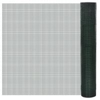 Plasa pentru gard, Strend Pro Garden PVC, verde, 12x12mm, lungime 25m