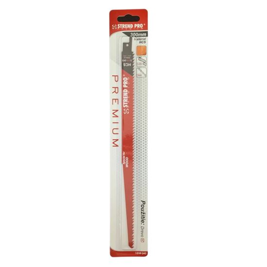 Panza pentru fierastrau sabie Strend Pro SBW-243, dimensiune 300/ 1.25mm, lemn, HCS, S1344D