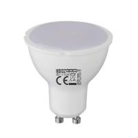 Bec led Plus GU10, putere 6W, 3000K, 390 lm, 170-250V, clasa energetica F
