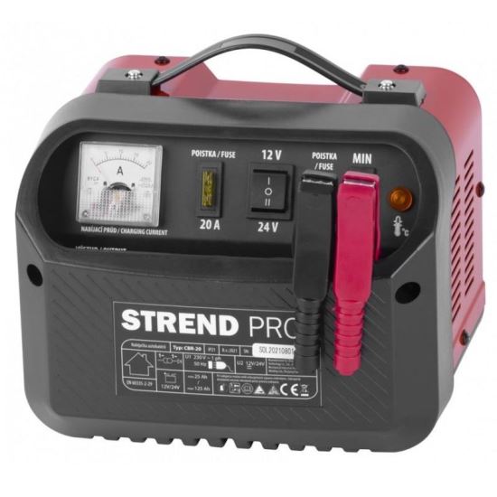 Redresor baterii auto Strend Pro BC-430, 12/24V, 30 A, start 250 A