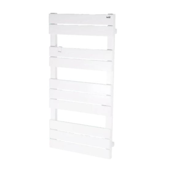 Uscator electric baie pentru prosoape Home FKTW 502, 500W, 50x101x11 cm, Alb