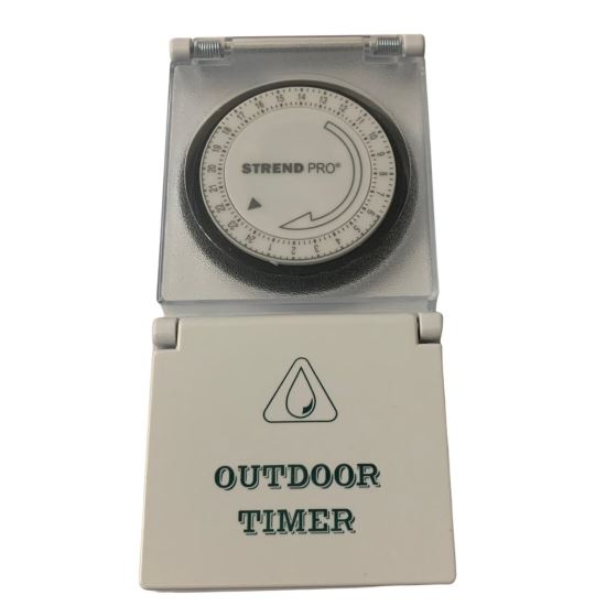 Priza programabila de exterior, Strend Pro Mecanic-1, max 3680W, 230V, IP44