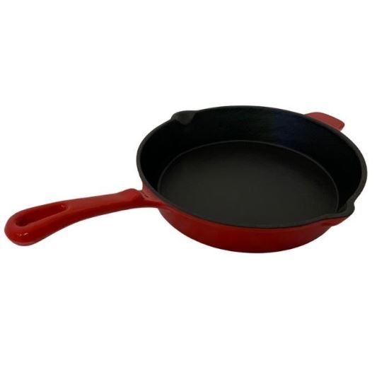 Tigaie adanca MagicHome Fonta, diametru 27cm, acoperire email, maner fonta