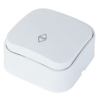 Intrerupator simplu cap scara Horoz Eva Head, Alb, 10A, 250V, IP20