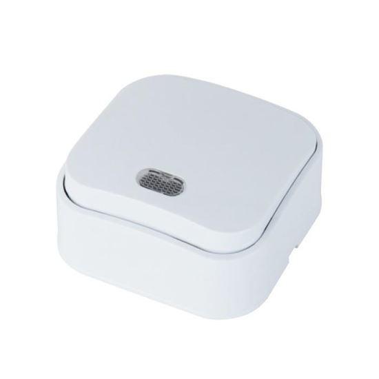 Intrerupator unitar cu indicator led Horoz Eva, Alb, 10A, 250V, IP20