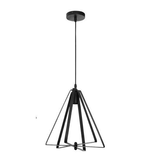 Pendul Maxwell Vintage, max 60W, diametru 320 cm, negru