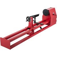 Strung pentru lemn Vevor 400 W, 4 viteze, Distanta dintre centre 1000 mm, diametru piesa de lucru 356 mm