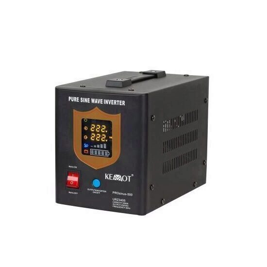 UPS pentru centrale termice Kemot URZ3405B, sinus pur, 500 W, afisaj led