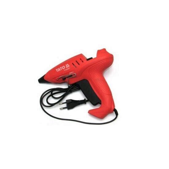 Pistol electric de lipit cu baghete silicon, Yato YT-82401, putere 400 W