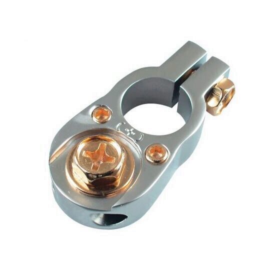 Racord borna acumulator auto, pozitiv, aurit Sal SS 1116/P