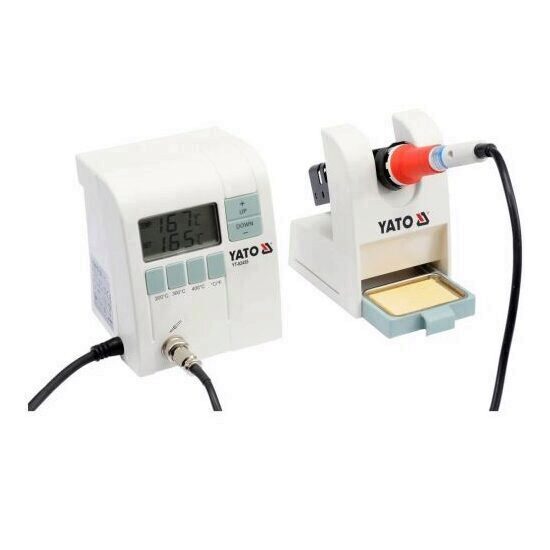 Statie de lipit cu afisaj digital 48W, Yato YT-82455, putere 48 W