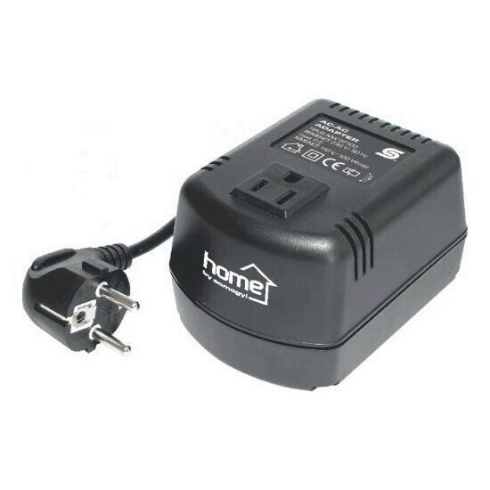 Convertor de tensiune 230 V –110 V ca, Home MW 2P100, putere max 100 W