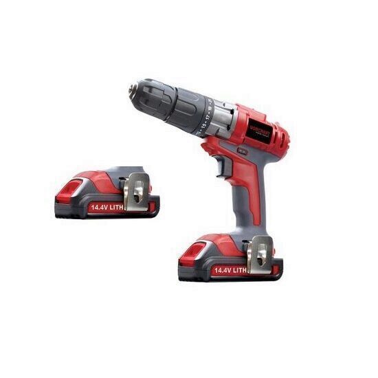 Bormasina cu 2 acumulatori Worcraft CD-14,4Li, 14.4V, 1.5Ah, inclus set burghie si biti