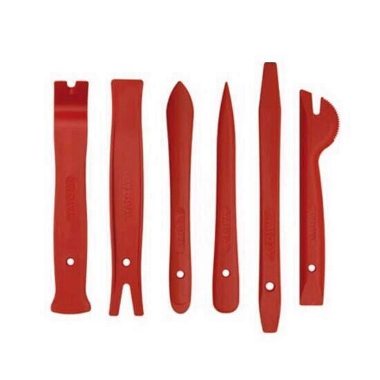 Set 6 extractoare elemente auto plastic, Yato YT-0837