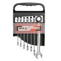 Set chei combinate cu clichet Yato YT-0208, 7 buc, 10-19mm