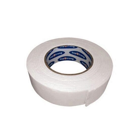 Banda dublu adeziva Topstrong 30 mm x 4 m, alba
