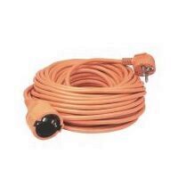 Cablu prelungitor cu cupla, Home NV2-10/O, 10 m, stecher si priza cu impamantare, IP20