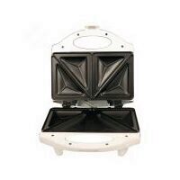 Sandwich Maker Home ST-611, 700 W, platane triunghiulare, capacitate 4 sandwich-uri, Alb