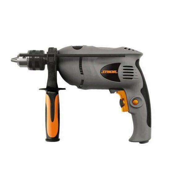 Bormasina cu percutie Sthor 79012, 0-3000 rpm, 710 W, mandrina cu cheie