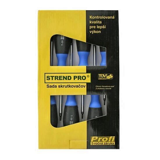 Set 6 surubelnite torx Strend Pro D9967-2, Crom Vanadium