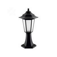 Felinar cu picior Home Begonya Garden, IP44, E27, Negru, E27