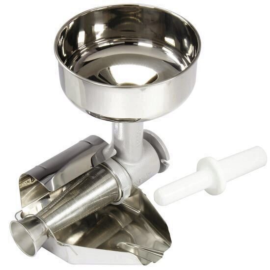 Storcator manual Reber 8502N, profesional, pentru rosii nr.5, inox si fonta