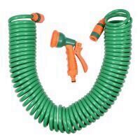Furtun spiralat pentru gradina Flo 89351, lungime 15 m