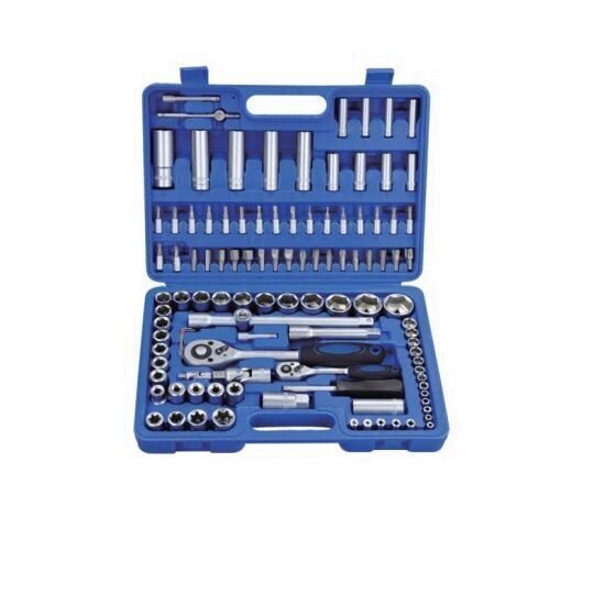 Trusa tubulare Strend Pro Cube 210, 1/4", 108 piese, Crom-Vanadium