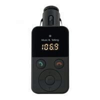 Car Kit si modulator FM cu bluetooth, Sal FMBT 40, redare MP3/WMA, telecomanda, preluare apeluri telefon