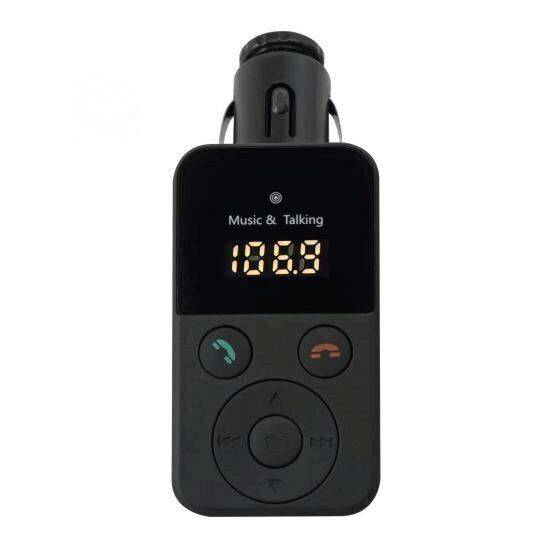 Car Kit si modulator FM cu bluetooth, Sal FMBT 40, redare MP3/WMA, telecomanda, preluare apeluri telefon