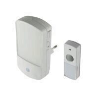 Sonerie fara fir Home DB 1002AC, 100 m, alimentare retea, lumina directoare