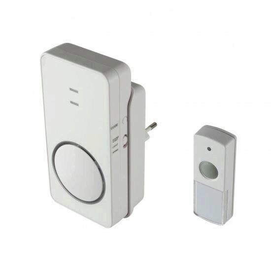 Sonerie fara fir Home DB 1503AC, reincarcabila, cu inductie, 230 V, 150 m
