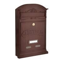 Cutie postala Alubox Residence Lettererug, Aluminiu, 27 x 8.5 x 42 cm