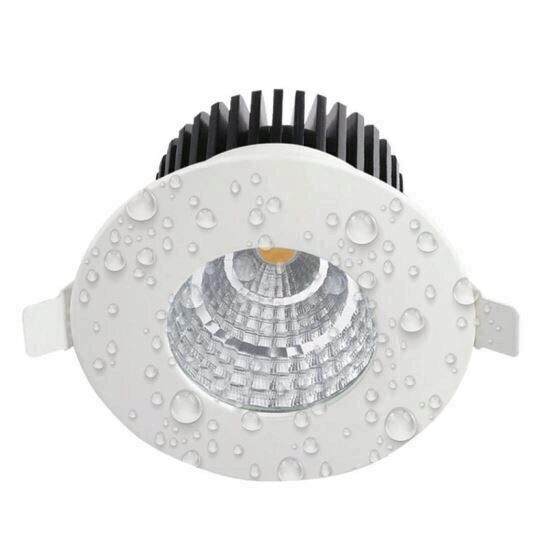 Aplica incastrabila Horoz Gabriel, Aluminiu, mediu umed IP65, 6W, 410 lm, Led, lumina naturala