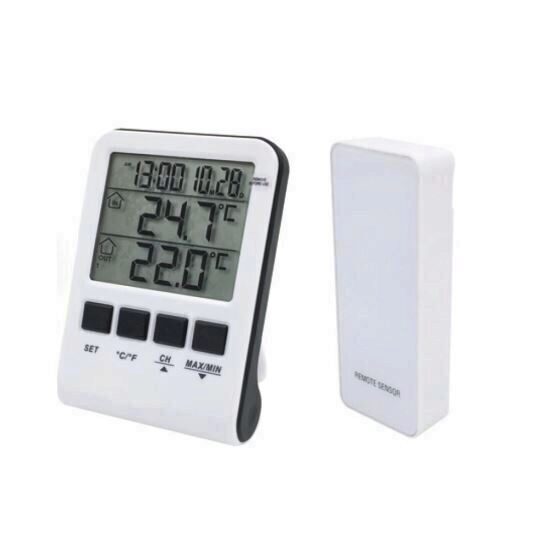 Termometru meteo Strend Pro TMW15 mini, interior-exterior