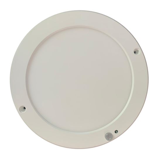 Plafoniera cu senzor de miscare Martha-18, 6400K, 1530lm, 18W, aplicata sau incastrata