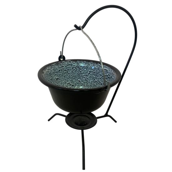 Ceaun smaltuit Strend Pro Piknik Scorpion, 0.8L, 17x9cm, cu suport negru